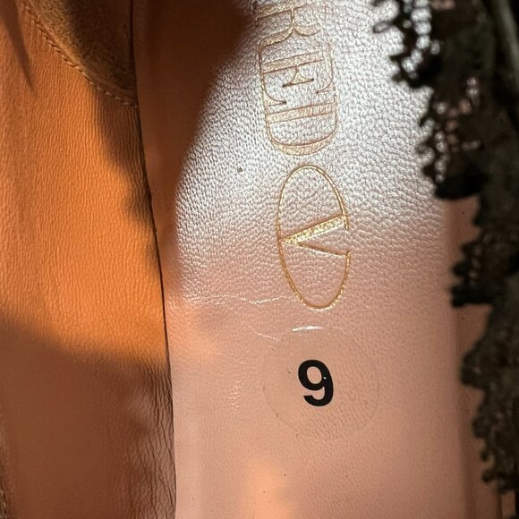 Black shoes RED Valentino Size 9 or 40 (eur) - Picture 4 of 7